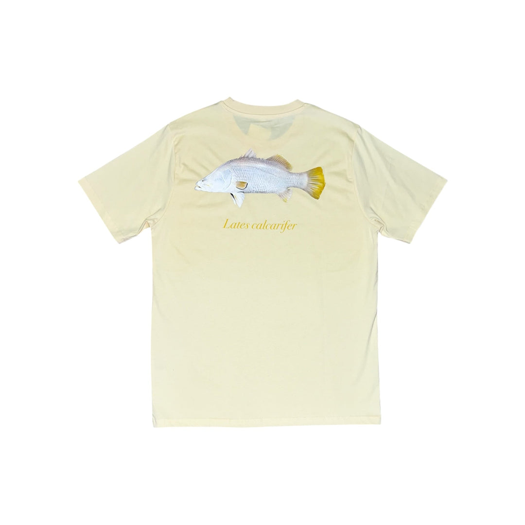 Barramundi Tee Cream - Ocean Universal - Cairns