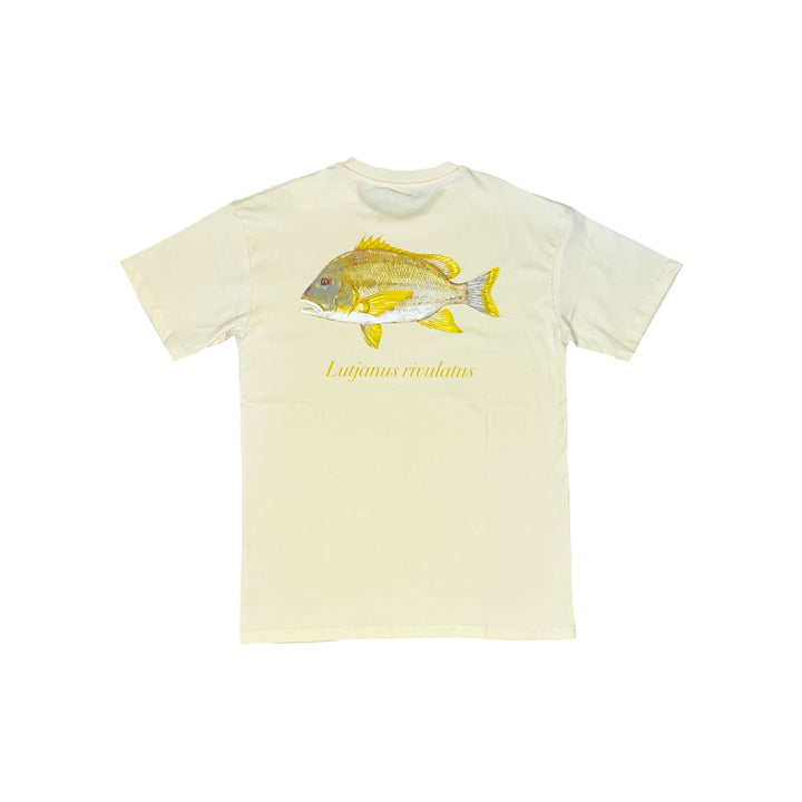 Māori Sea Perch Tee Beige - Ocean Universal - Cairns
