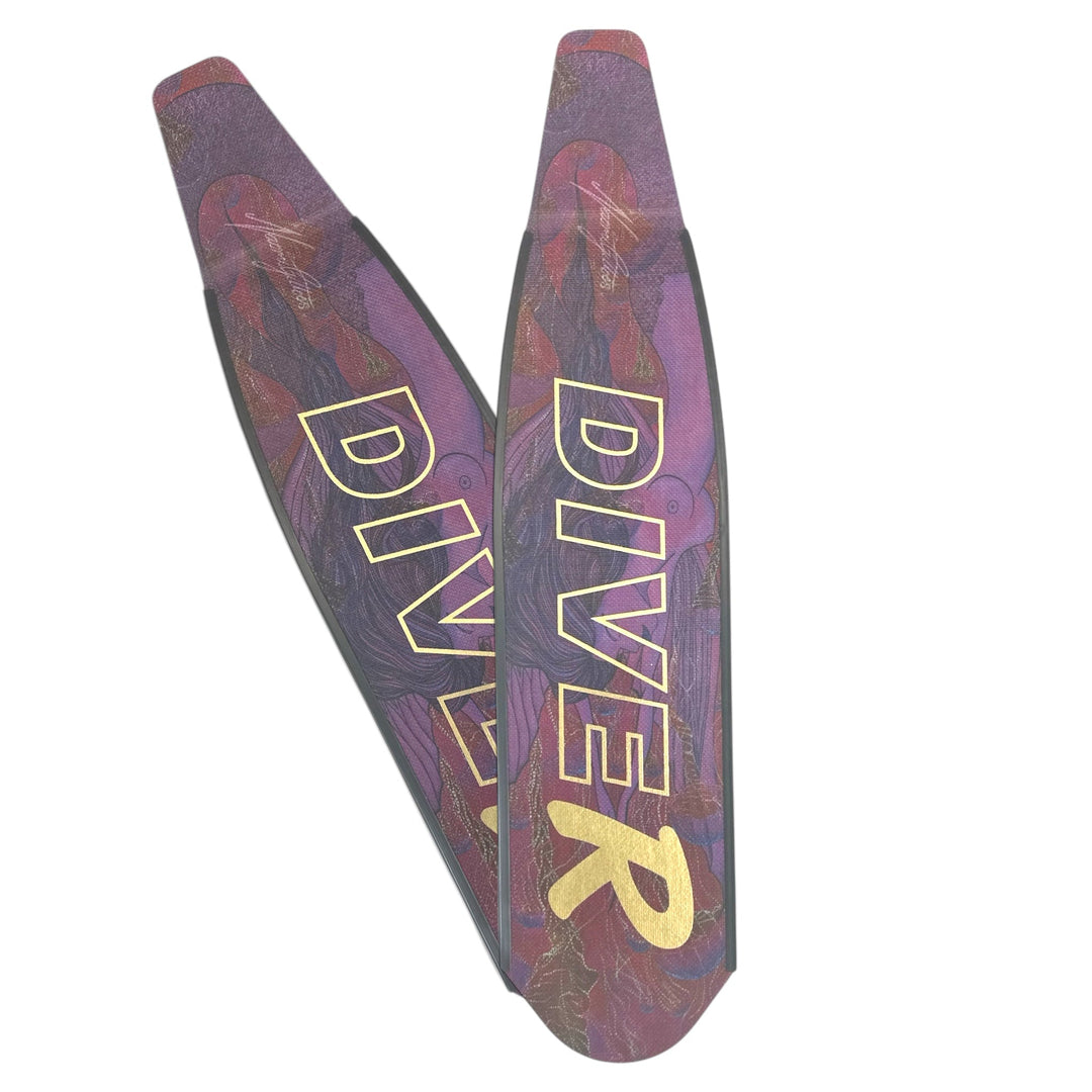 Pink Mermaid Carbon Blades - Spearfishing Superstore