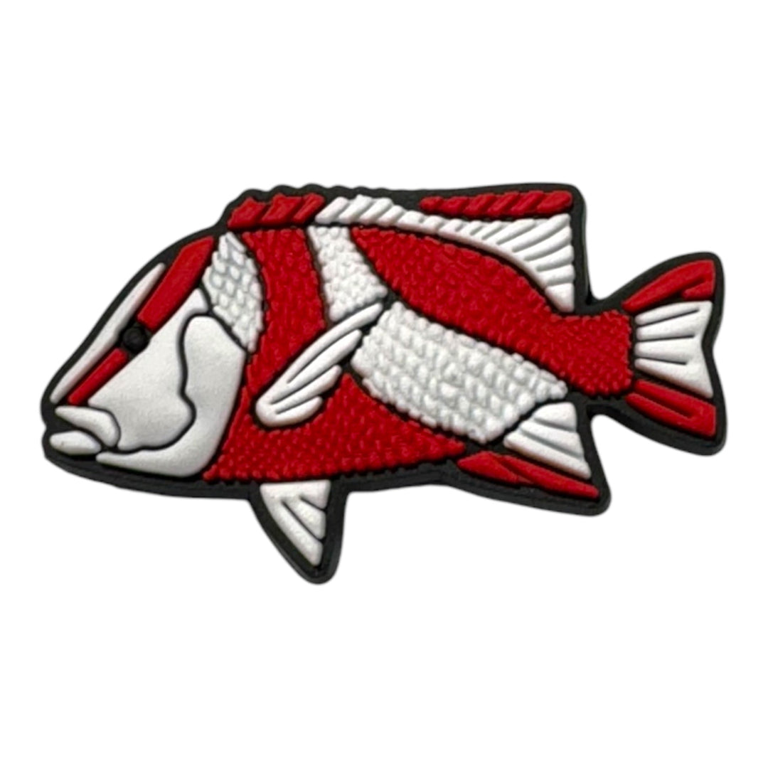 Red Emperor Shoe Charm (Mature) - Spearfishing Superstore
