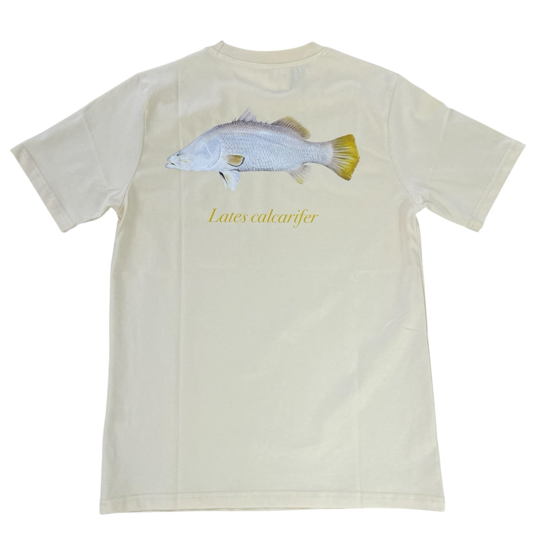 Barramundi Tee Cream - Spearfishing Superstore