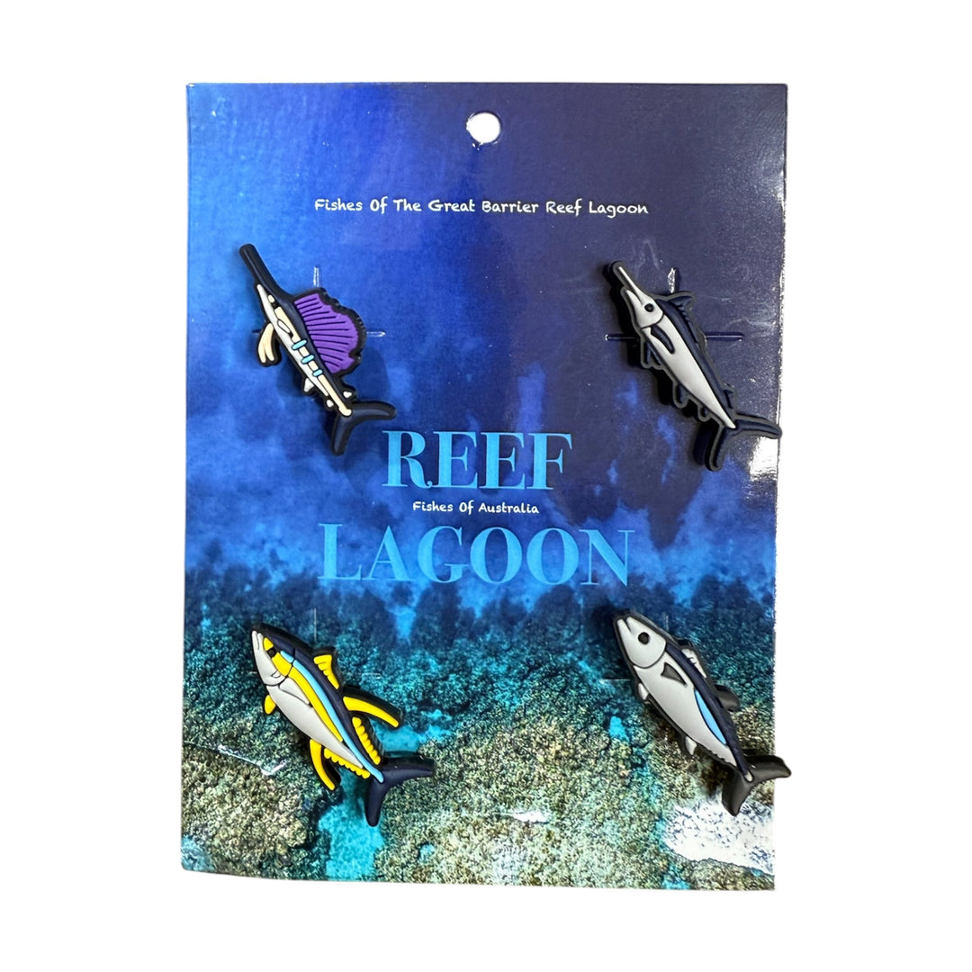 Blue Water Fish Charm Pack - Ocean Universal - Cairns