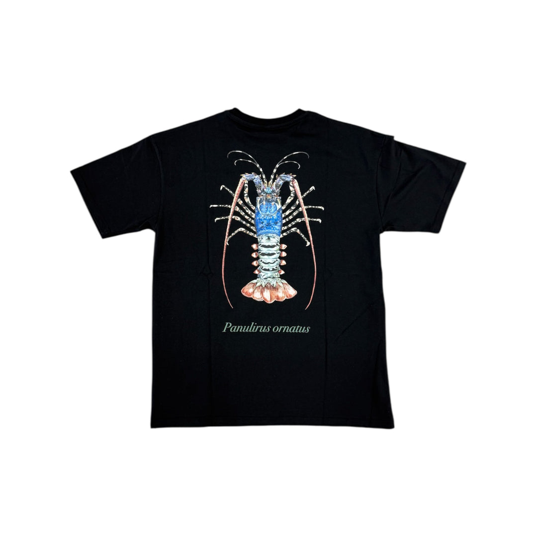 Crayfish Tee Black - Ocean Universal - Cairns