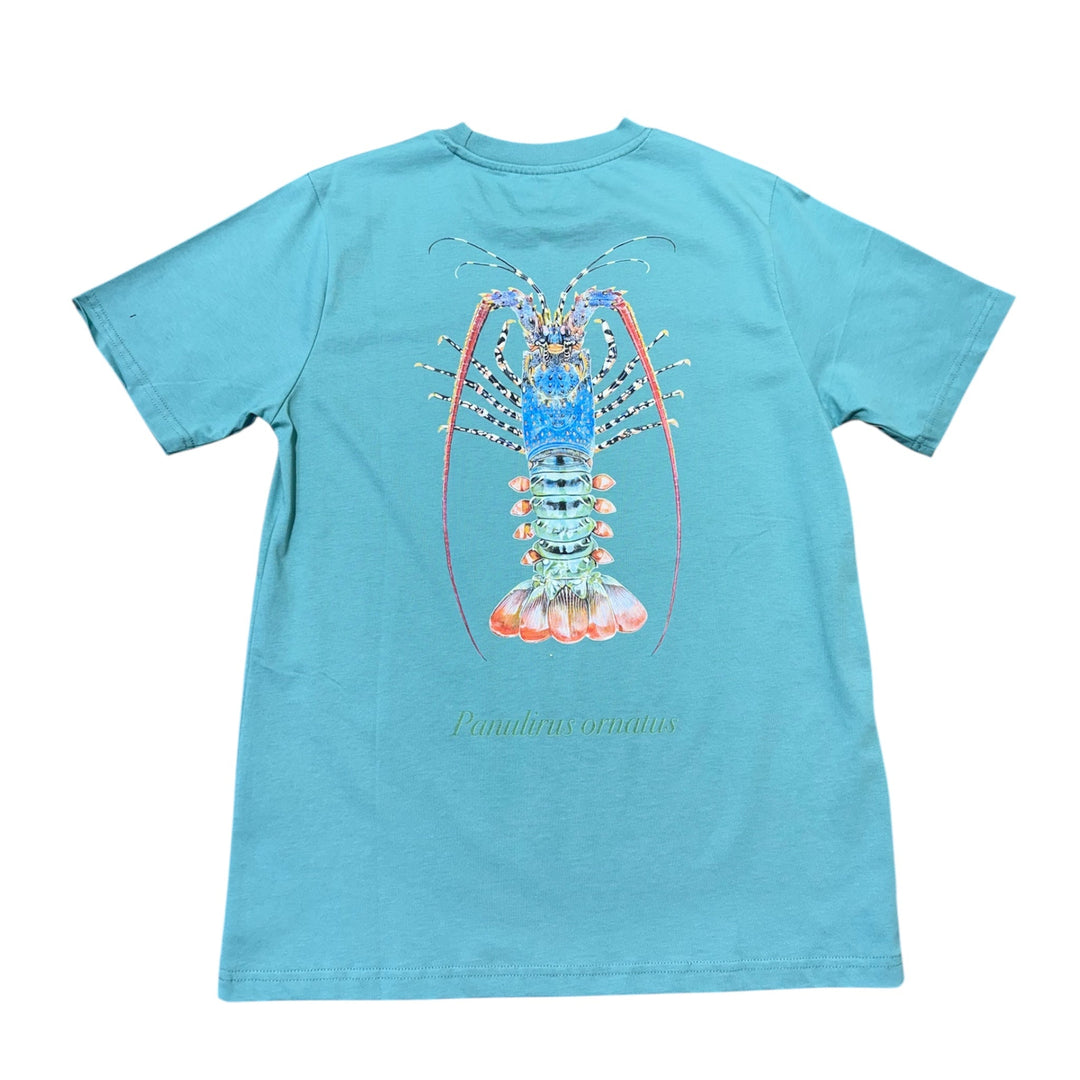 Crayfish Tee Lagoon Blue - Ocean Universal