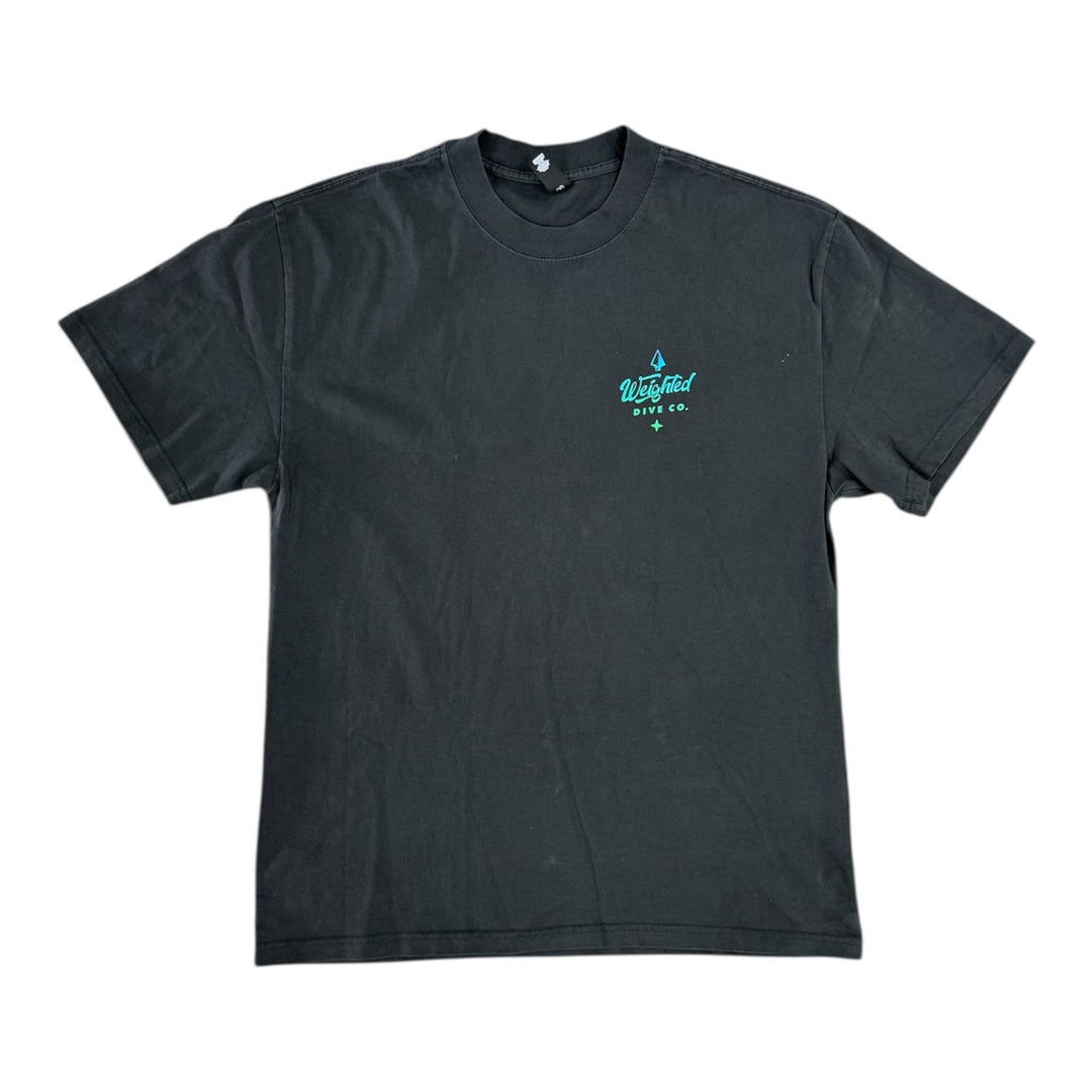 Divers Nightmare Heavy Tee Black - Ocean Universal