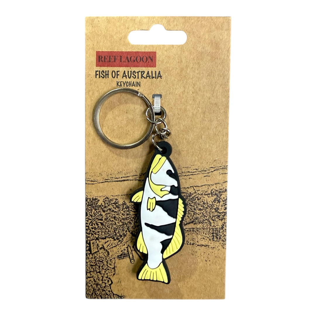 Footballer Coral Trout Keychain - Ocean Universal - Cairns