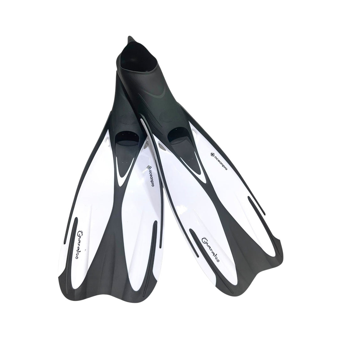 Gnaraloo Fins White - Spearfishing Superstore