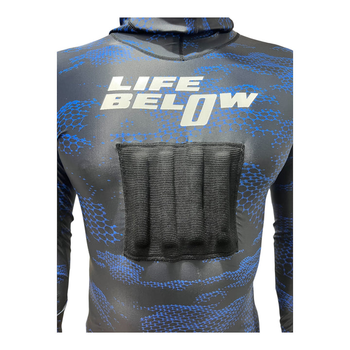 Life Below "DNA" Stinger Suit 2 Piece Blue - Ocean Universal - Cairns