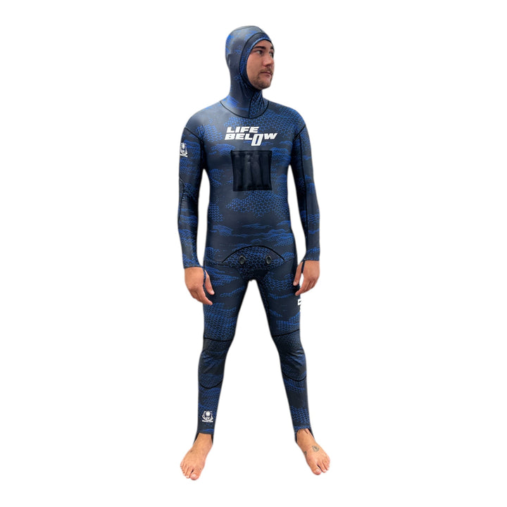 Life Below "DNA" Stinger Suit 2 Piece Blue - Ocean Universal - Cairns