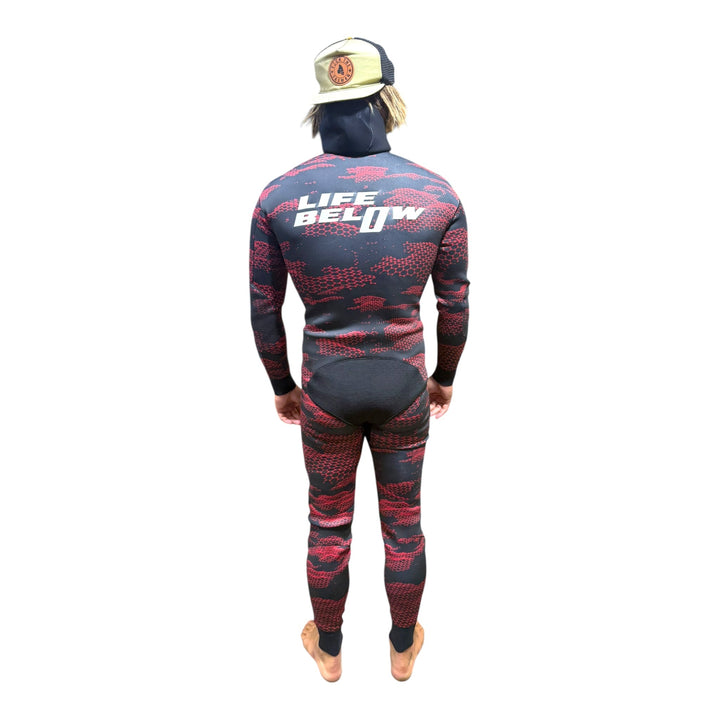 Ocean DNA Tropical 2mm Wetsuit Red - Ocean Universal - Cairns