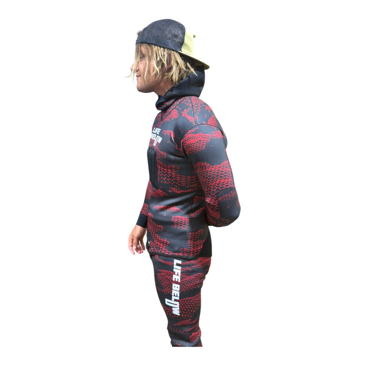 Ocean DNA Tropical 2mm Wetsuit Red - Ocean Universal - Cairns