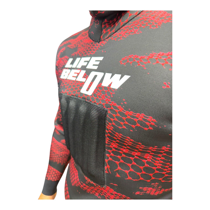 Ocean DNA Tropical 2mm Wetsuit Red - Ocean Universal - Cairns