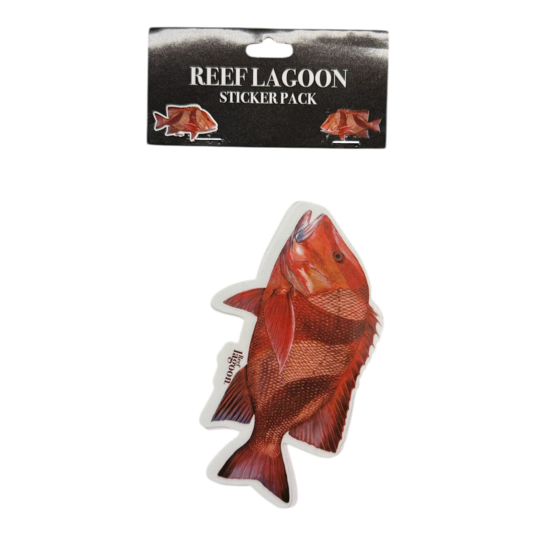 Red Emperor Sticker Pack - Ocean Universal - Cairns