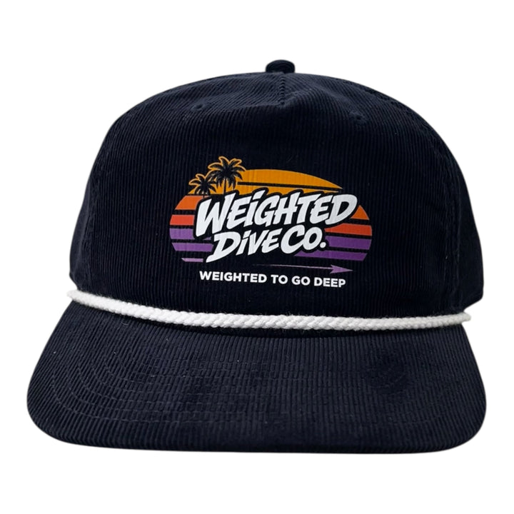 Sunset Cord Hat - Ocean Universal