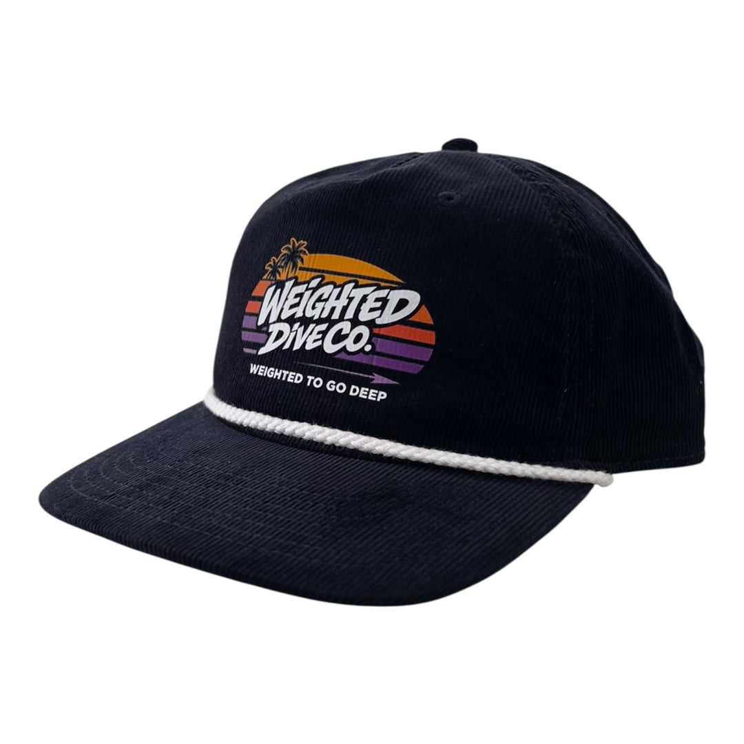Sunset Cord Hat - Ocean Universal