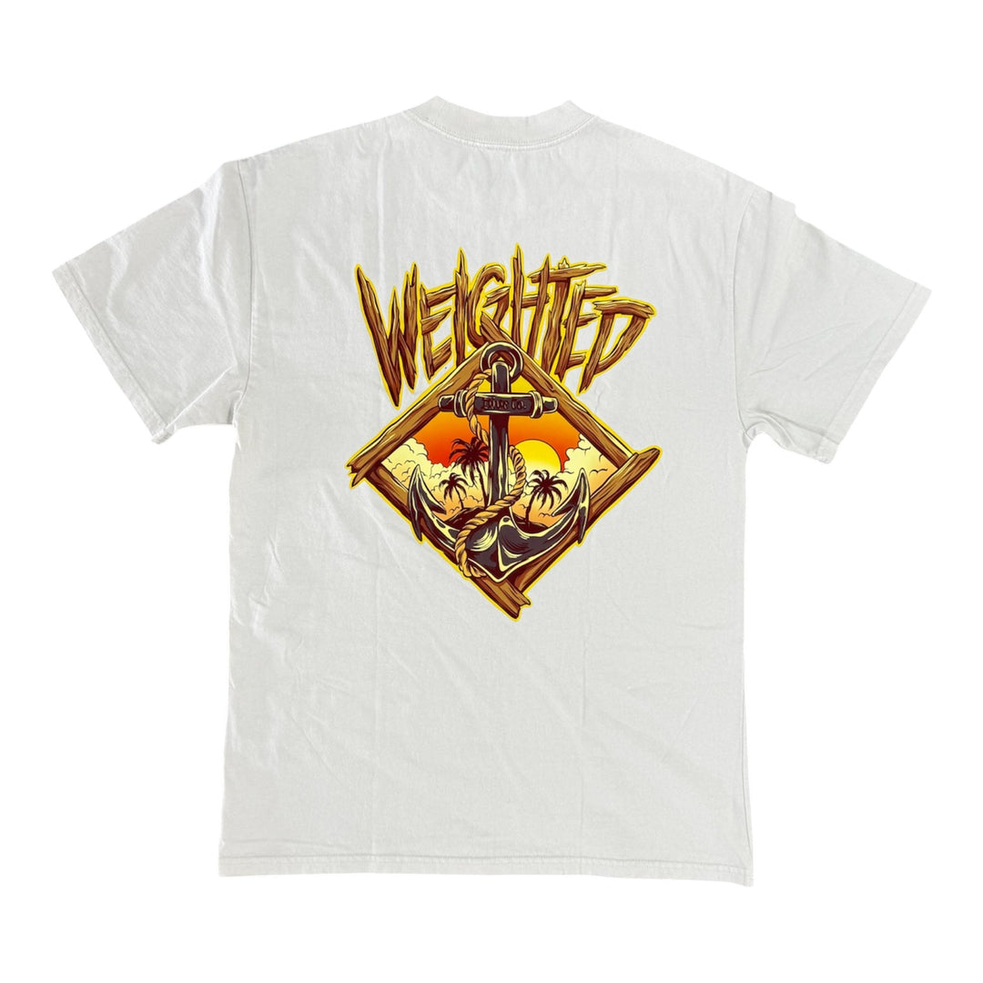 Tropical Anchor Heavy Tee - Ocean Universal