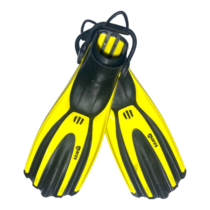 Avanti Superchannel Fins Yellow - Spearfishing Superstore