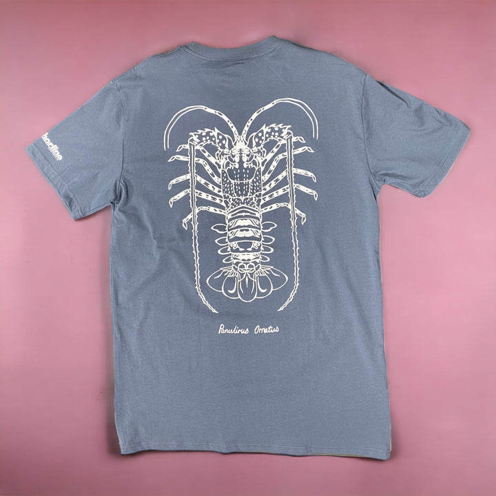 Crayfish T-shirt Petrol Blue - Spearfishing Superstore